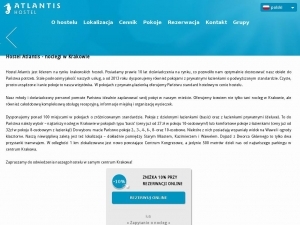 Tani i dobry nocleg w hostelu w Krakowie.
