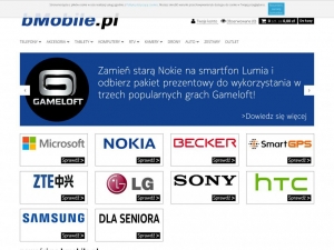 Duży wybór smartfonów różnych producentów